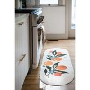 Lany Space Orange Pattern Mat, 2'x5' - 4 of 4