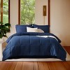 Bedsure Bed in a Bag – 5–7 Piece Solid Comforter Set with Sheets and Pillowcases - 2 of 4