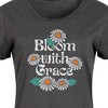 Women's - Instant Message - Bloom With Grace Graphic T-shirt Dress - 2 of 4