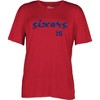NBA Philadelphia 76ers Women's Short Sleeve Crew T-Shirt - 2 of 4
