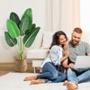 Artificial Bird of Paradise Plant, Fake Palm Tree for Indoor Outdoor Modern Decor Faux Plants for Home Office Perfect Housewarming Gift - 4 of 4