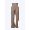 Women's RIBBED-KNIT STRAIGHT-LEG PANTS - J.NNA - 2 of 3