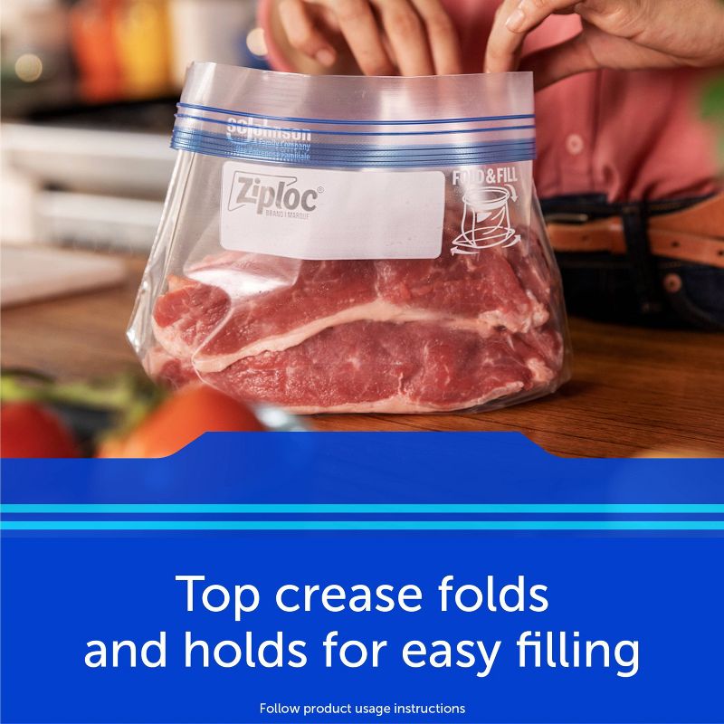 Ziploc Freezer Gallon Bags with Grip 'n Seal Technology, 6 of 20