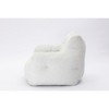 Maliang Soft Teddy Fabric Tufted Foam Bean Bag Chair, Small Living Space Furniture - 4 of 4