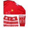 cheibear Christmas Tree Long Sleeve Tee and Plaid Pants Loungewear Family Sleepwear Pajama Sets - 4 of 4