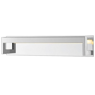 Linc 1-Light LED Vanity Light - Modern Steel Design, Dimmable, Damp Rated, 3000K