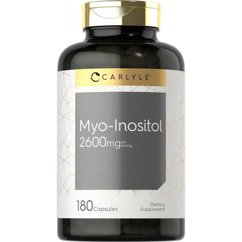 Carlyle Myo Inositol 2600mg | 180 Capsules, 1 of 4