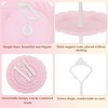 Unique Bargains 3-Layer Round Dessert Cupcake Stand with Tiered Serving Tray for Pastries Donuts and Fruits - 3 of 4