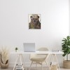 Stupell Industries Fisherman Outfit Brown Grizzly Bear Fishing Pole Black Framed Giclee Art - 2 of 4