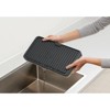 Joseph Joseph Tier Expandable Draining Mat - Gray: Dish Drying Mat & Rack, TPR Material, Spot Clean, 2-Year Warranty - 4 of 4