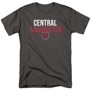 Men's Central Washington University Official Stacked T-Shirt - 1 of 4