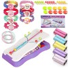 iMountek "DIY Bracelet Making Kit for Kids – Arts & Crafts Set with Beads, Charms, and Travel Activity Gift"Purple - 3 of 4