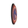 College Football Pigskin Design Oval Slimline Lighted Wall Sign - 3 of 4