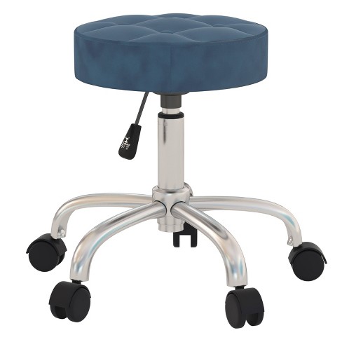 Sewing stool on discount wheels