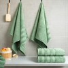 American Soft Linen 4 Piece 100% Cotton 27x54" Salem Bath Towel Set - 2 of 4
