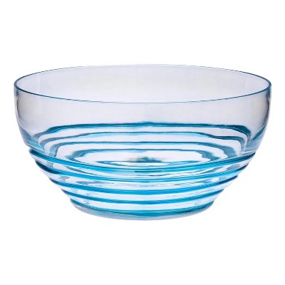 Acrylic Serving Bowls, Unbreakable Large Plastic Bowls, Soup Bowls, Salad Bowls, Cereal Bowl for Snacks, BPA Free