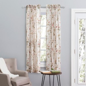 Ellis Curtain Sophia Rod Pocket Tailored Panel - Multi - 1 of 4