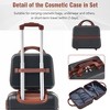 YONWAY Luggage Set 4 Piece Hardshell Expandable Suitcase Set, with TSA Lock and Spinner Wheel, Vintage Luggage Sets - 2 of 4