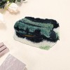 Unique Bargains Durable Makeup Bag Green Black 1 Pc - 3 of 3