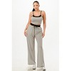 Slickblue Casual Tank & Sweatpant Set, Stretch Fabric, 2 Piece Co-ord Outfit, Sporty Style, Color Options, Size S-L - 2 of 4