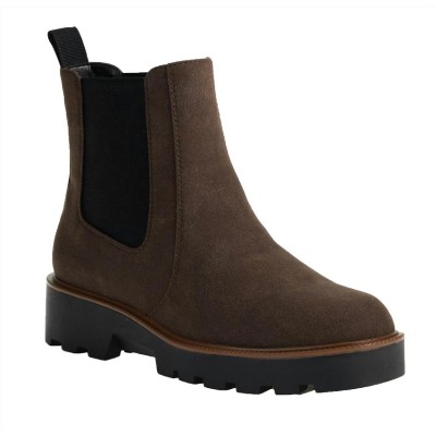 Women's Wo's Brown Rev Suede Boots - CHINESE LAUNDRY