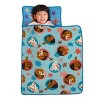 Disney Moana Free as the Ocean Aqua, Orange, and White, Pua Pig and Hei Hei Chicken Tropical Toddler Nap Mat - 2 of 4