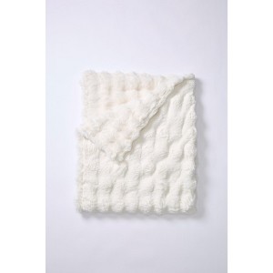 BrylaneHome Cascade Ultra Fine Faux Fur Throw - 1 of 4
