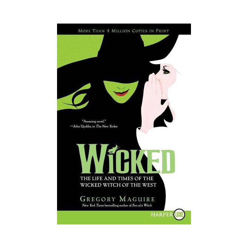 Wicked - (Wicked Years) Large Print by  Gregory Maguire (Paperback), 1 of 2