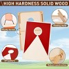 Baofuwish Solid Wood Cornhole Set,3ft x 2ft Regulation Game Boards with 8 Bean Bags,Portable Outdoor Lawn Game for Family & Friends - 2 of 4