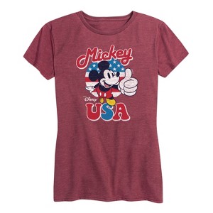 Women's - Disney - Americana Short Sleeve Graphic T-Shirt - 1 of 4