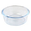 Gibson 32 Ounce Glass Container with Lid - 3 of 4