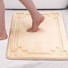 REGALWOVEN Geometric Pattern Memory Foam Absorbent Non-Slip Washable Bath Rug 1 Pc - 2 of 4