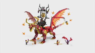 LEGO NINJAGO Source Dragon of Motion Ninja Playset 71822 : Target