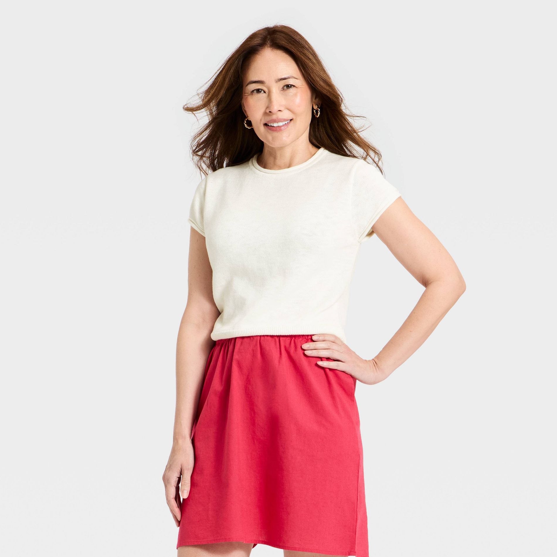 Women's Pullover Sweater Top - A New Day™