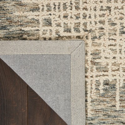 Vail Ivory and Earth Tone Hand-Tufted Wool Area Rug