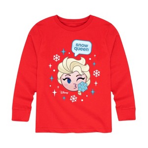 Boys' - Disney - Elsa Snow Queen Long Sleeve Graphic T-Shirt - 1 of 4