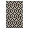 Outdoor Rug Waterproof Plastic Straw Rug Reversible Rug for Patios Decks Porch Camper Balcony Backyard - 2 of 4