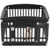 Sevobal Pet Carriers Safe And Secure Dog Playpen For Indoor And Outdoor, Pet Fence, Folding And Portable, Easy To Clean, Black, 35.6"*35"*23.6" - 2 of 4
