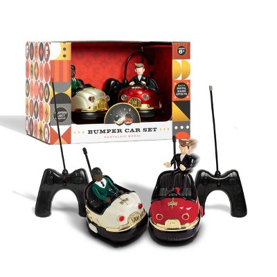 FAO Schwarz RC Retro Bumper Car Set