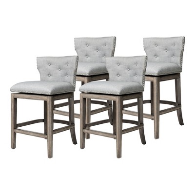 Maven Lane Hugo 26 Inch High Counter Height Barstool With Low Back In ...