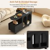 Racxily Coffee Table with Storage - Movable Wooden Center Table, for Home Living Room Office - 4 of 4
