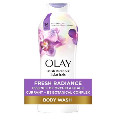 Olay Fresh Outlast Body Wash Orchid & Black Currant - 22 fl oz