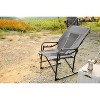 VYNXARIA Heavy Duty Camping Directors Chair ¨C Oversized & Portable with Side Table in Red! - 3 of 4