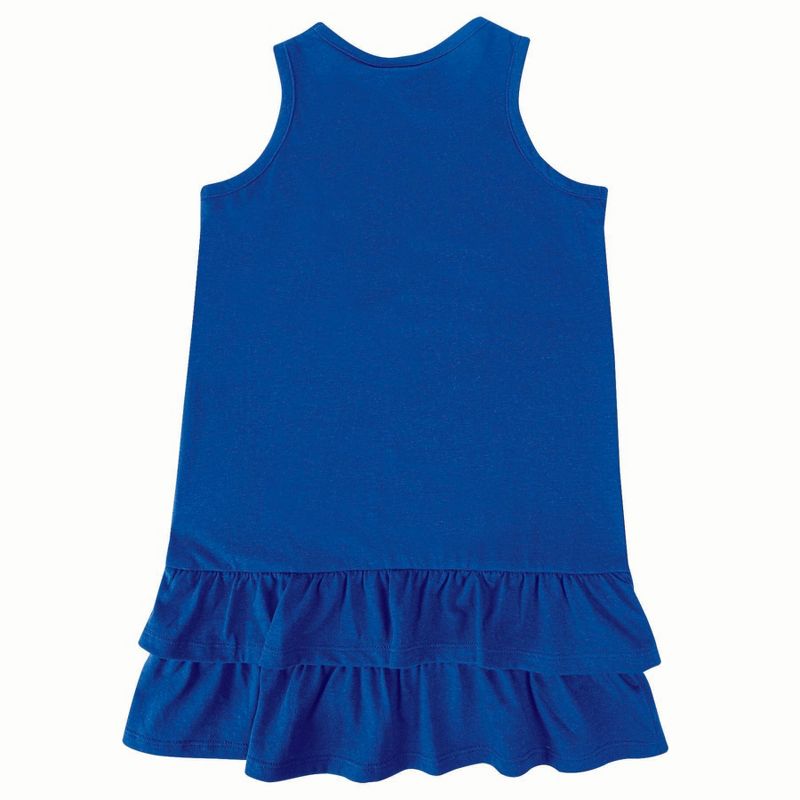 NCAA Kansas Jayhawks Girls&#39; Infant Ruffle Dress, 2 of 4