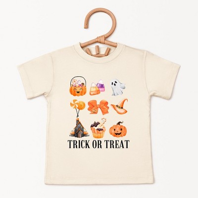 The Juniper Shop Trick Or Treat Chart Toddler Short Sleeve Tee
