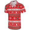 Men's Hawaiian Short - Sleeve Shirt, Classic Aloha Button - Down, Casual Beach Party Vacation Top - 2 of 4