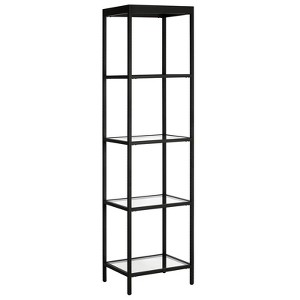 18" Wide Black Bronze Bookcase - Henn&Hart - 1 of 4