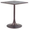 Zuo Spot Bistro Table Black And Bronze - 4 of 4