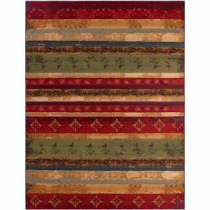 Unique Loom    Outdoor Modern Traditional Area Rug - 1 of 4