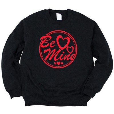 Simply Sage Market Women's Graphic Sweatshirt Be Mine Circle